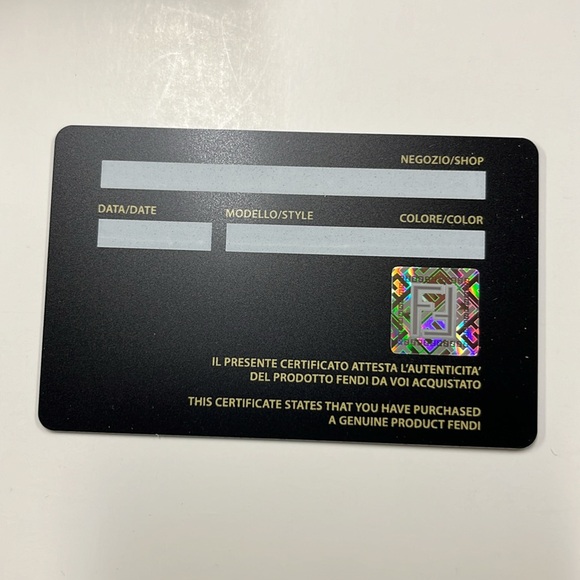 FENDI NIB Authentic Unisex Branded Black/Yellow Eyeglass Case Sealed Cloth-Gifts - Picture 12 of 12